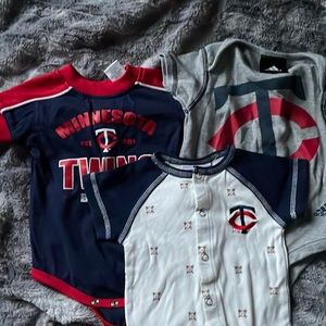 MN Twins Onesie Bundle